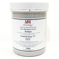 Non-Absorbent Acrylic Ground - Neutral Grey - 500ml